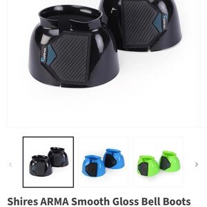 ARMA Smooth Gloss and Tough1 Bell Boots – Black